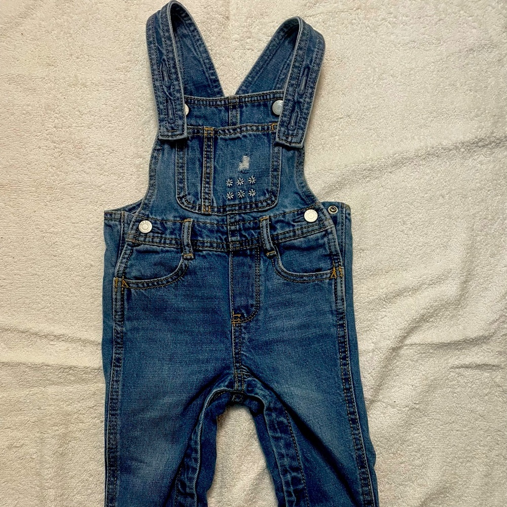 Toddler Denim Overalls Sz 18-24